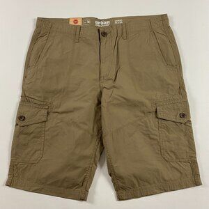 NWT Urban Pipeline UH Mini Ripstop Cargo Shorts Mens Size 36 Measures 39 Khaki